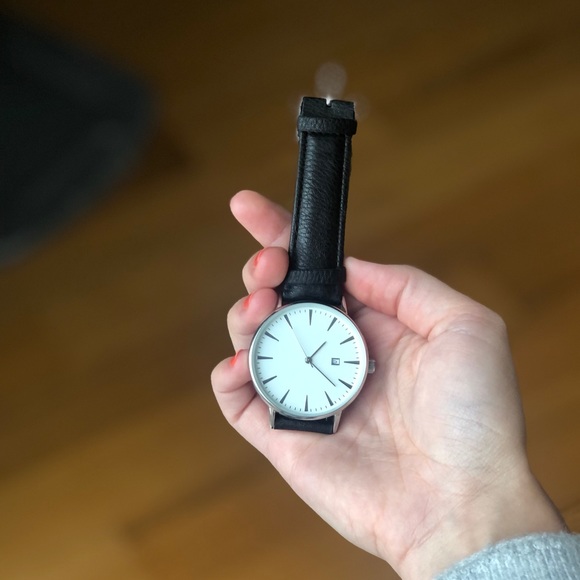 The Vintage Gentleman 40mm Leather Watch - Picture 6 of 9